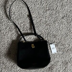 Mango Shopper bag with padlock-NWT